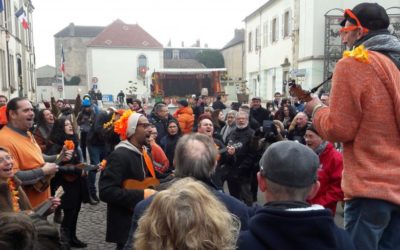 In foto: più di 80.000 visitatori a Gevrey-Chambertin per Saint-Vincent Tournante 2020